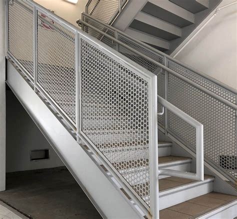 perforated metal sheet railing|mcnichols perforated metal screen panels.